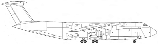 Скачать Чертежи Lockheed C-5 Galaxy