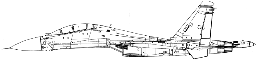 Чертежи Сухой Су-27